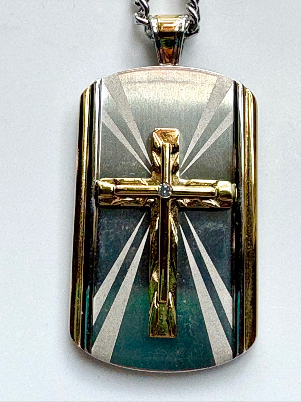 Bradford Exchange "Always With You" grandson pendant necklace